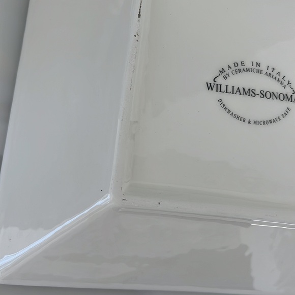 Williams-Sonoma Square Leaf Italian Pasta Bowls - Set of 2 - Picture 9 of 11